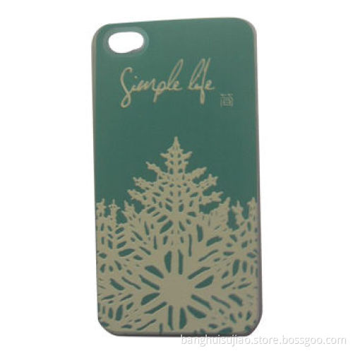 Simple Relief Leaf Case for iPhone 5, with IMD/IML Technology